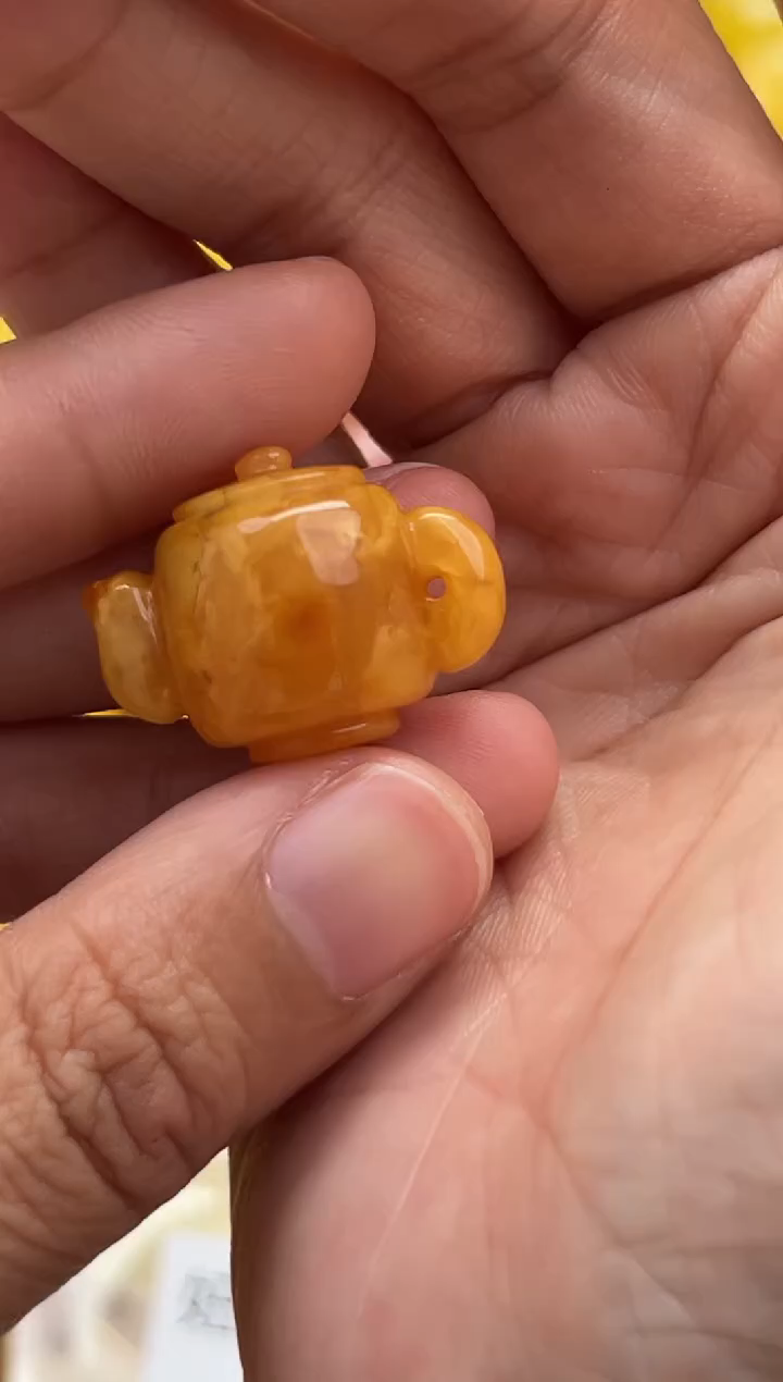 裸石蜜蜡未镶嵌天然蜜蜡微瑕珠子 假一赔万