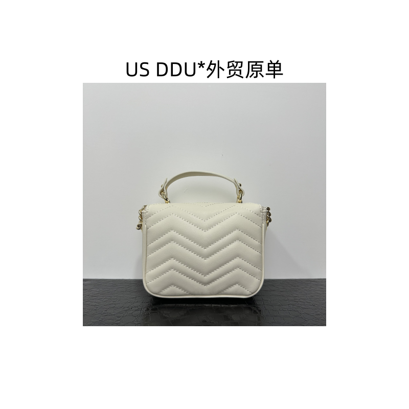 G 白色手提蒙蒙单肩斜挎女包7565/F002