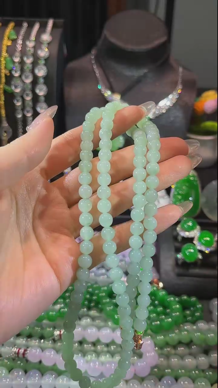 【闪购商品】翡翠颈饰18K金镶嵌吊坠