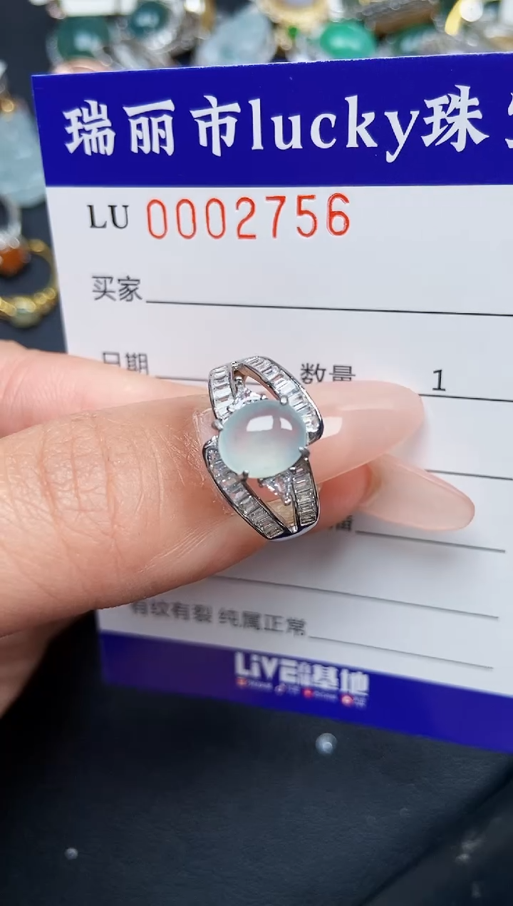 【闪购商品】翡翠颈饰银S925镶嵌2756