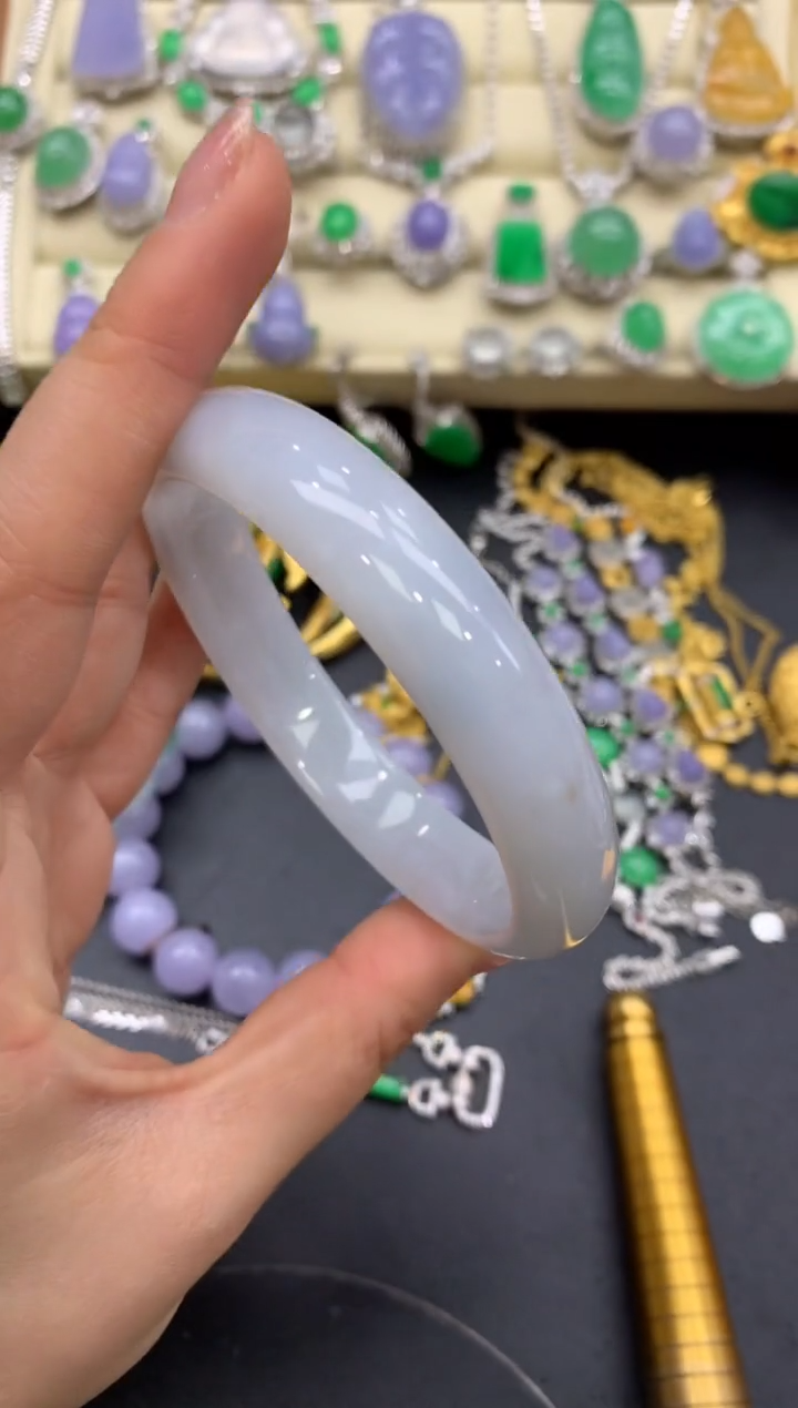 【闪购商品】翡翠手镯未镶嵌224-中国好珍宝