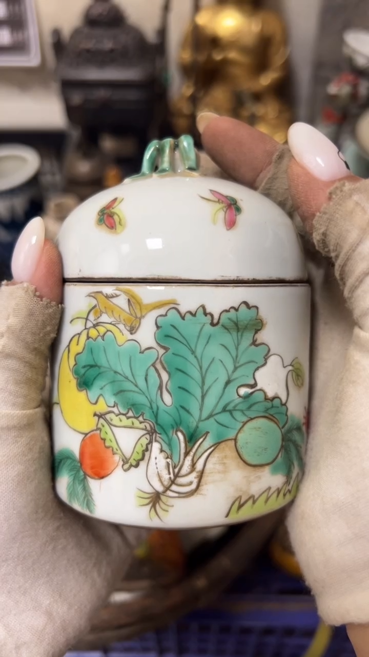 陶瓷用****0小盖罐，看好在拍