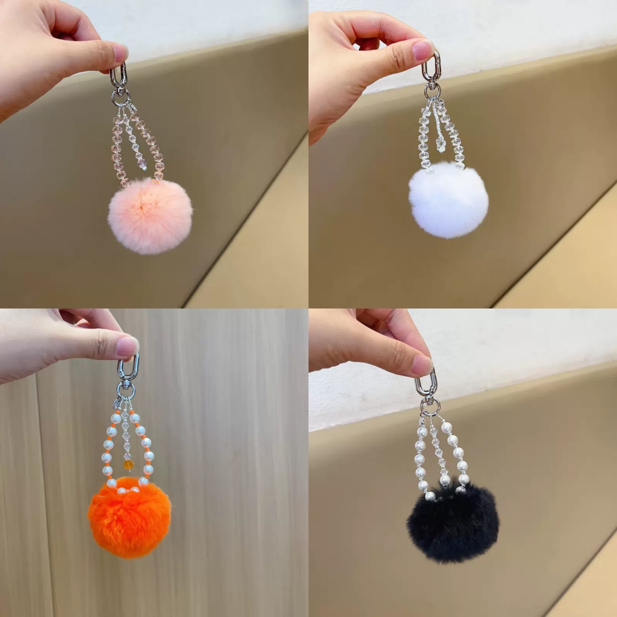 【秋冬限定毛绒挂链】手机链创意网红防丢挂绳挂饰女款ins