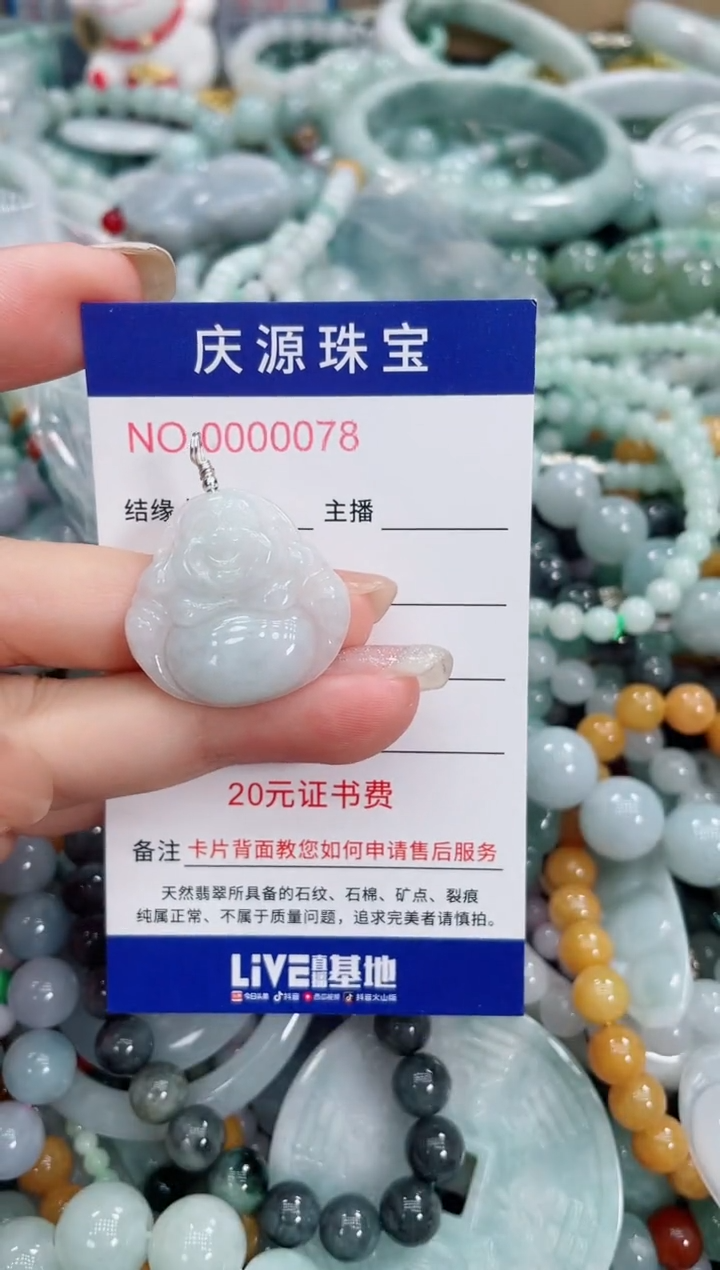 翡翠未镶嵌颈饰104
