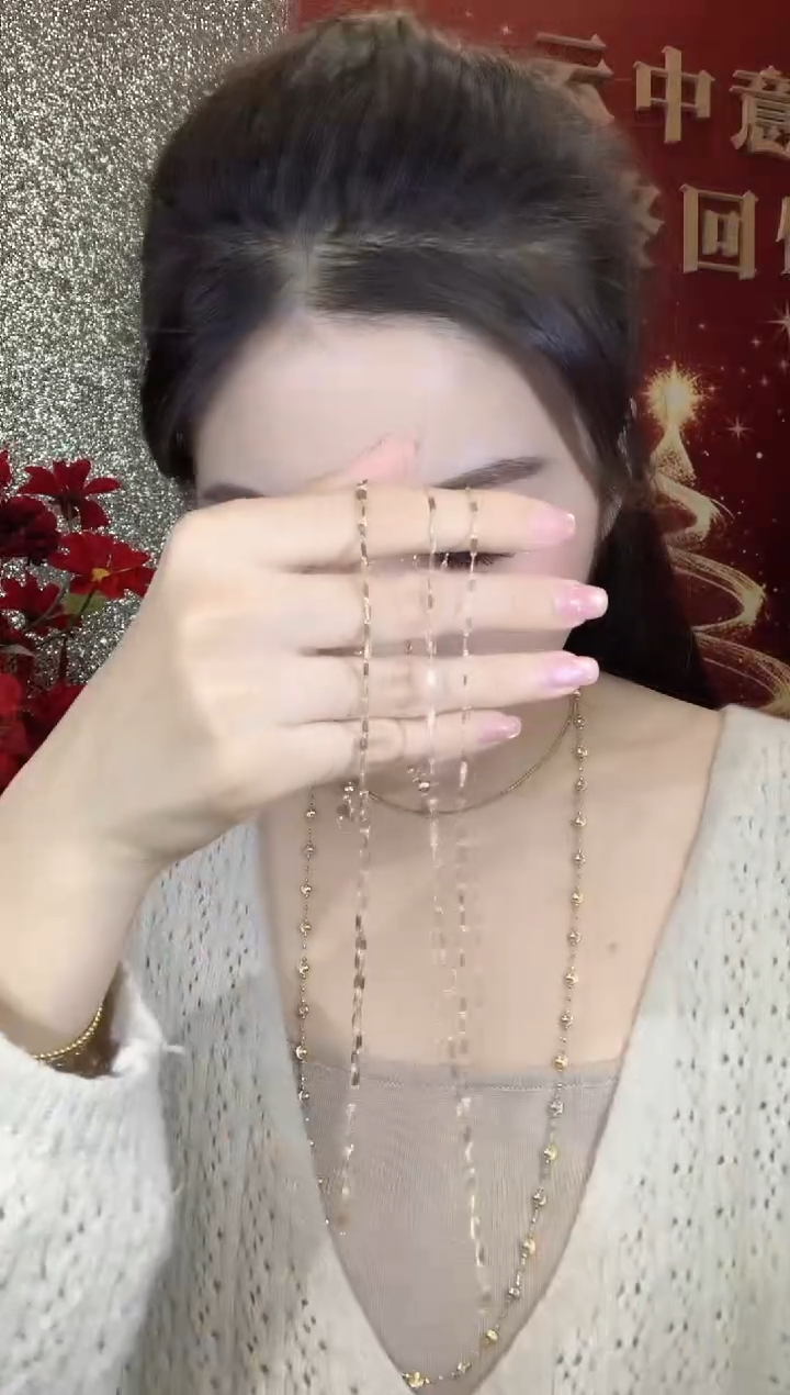 项链18K金A28多样性发货一件