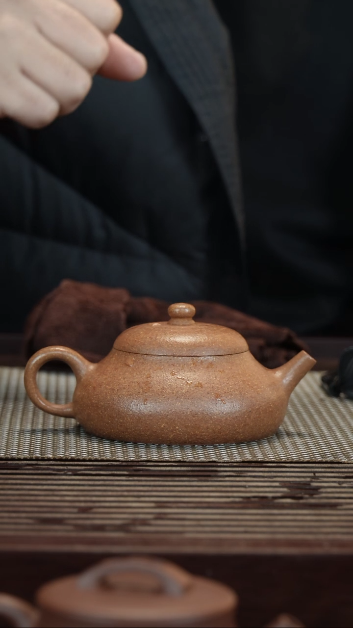 【闪购商品】紫砂茶壶青降坡静乐