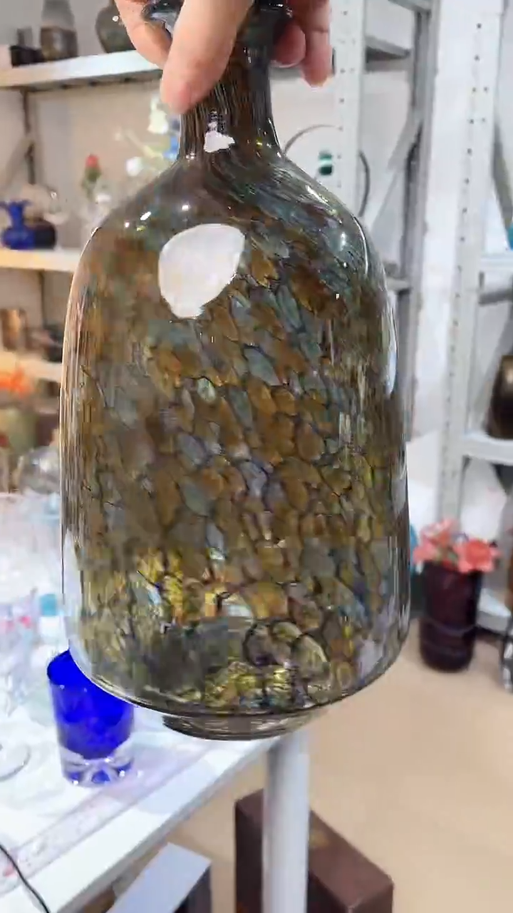 【闪购商品】琉璃1只琉璃花瓶