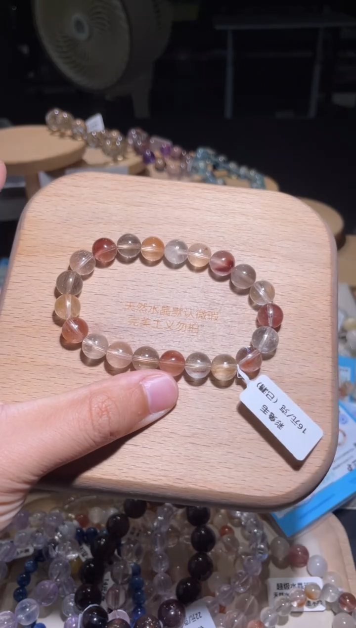 未镶嵌手链水晶100号多样性发一B9+