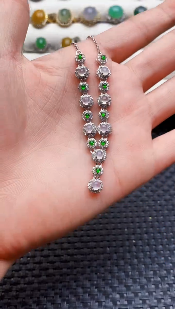 银S925镶嵌戒指翡翠4628