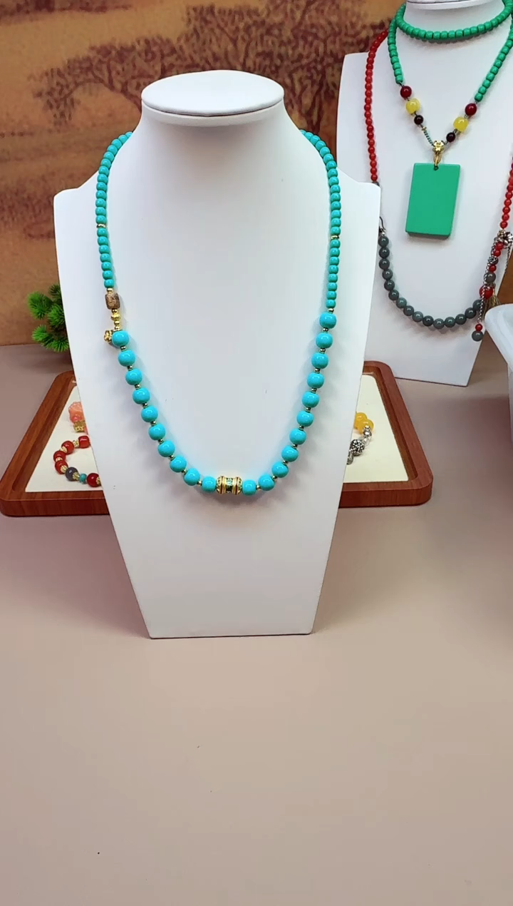 玛瑙/玉髓颈饰14K金镶嵌XXX