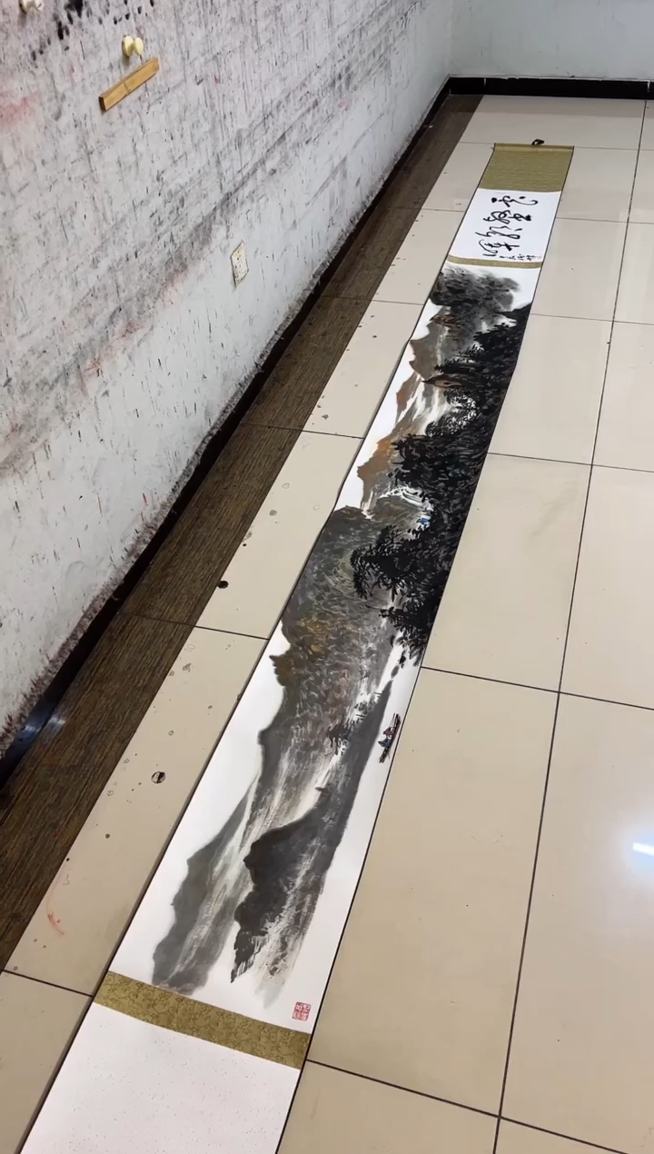 【闪购商品】国画38号林德坤老师绘画