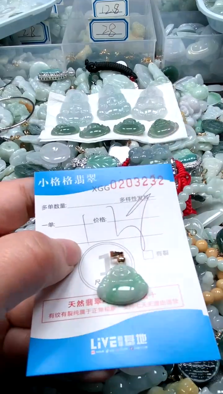 【闪购商品】翡翠颈饰未镶嵌闪购商品0203232