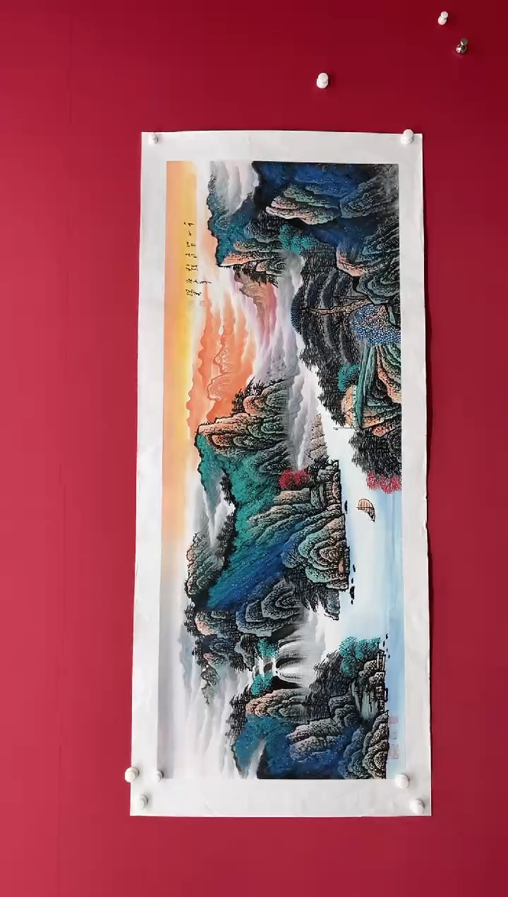 【闪购商品】国画吴-小六尺山水/无框/W