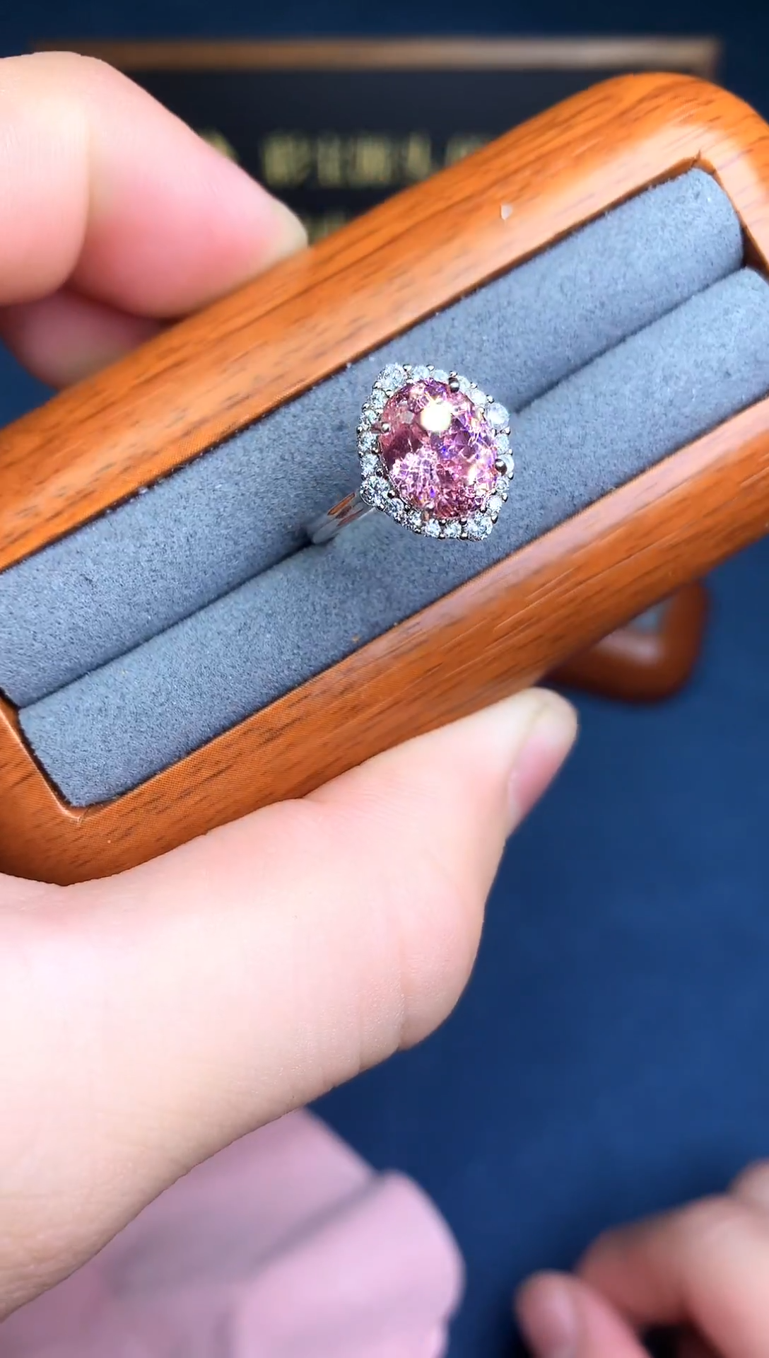 银S925镶嵌戒指碧玺......