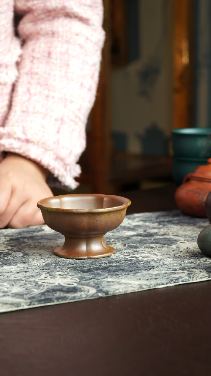 茶杯紫砂32号 柴烧主人杯 双11特惠限时炸漏宜兴紫砂