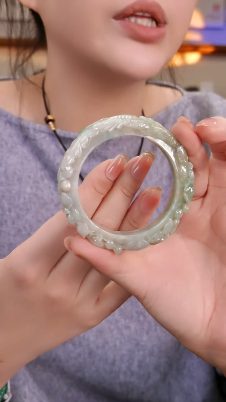 颈饰未镶嵌翡翠国风56.3