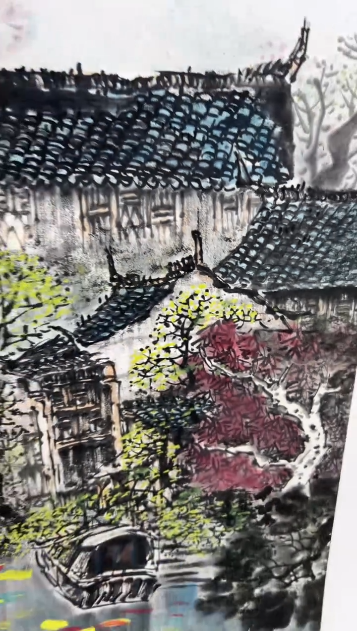 国画刘立荣亲笔绘画手绘作品D26