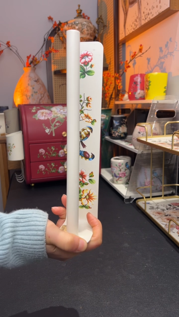  外贸陶瓷铁艺家居百货-卷纸架