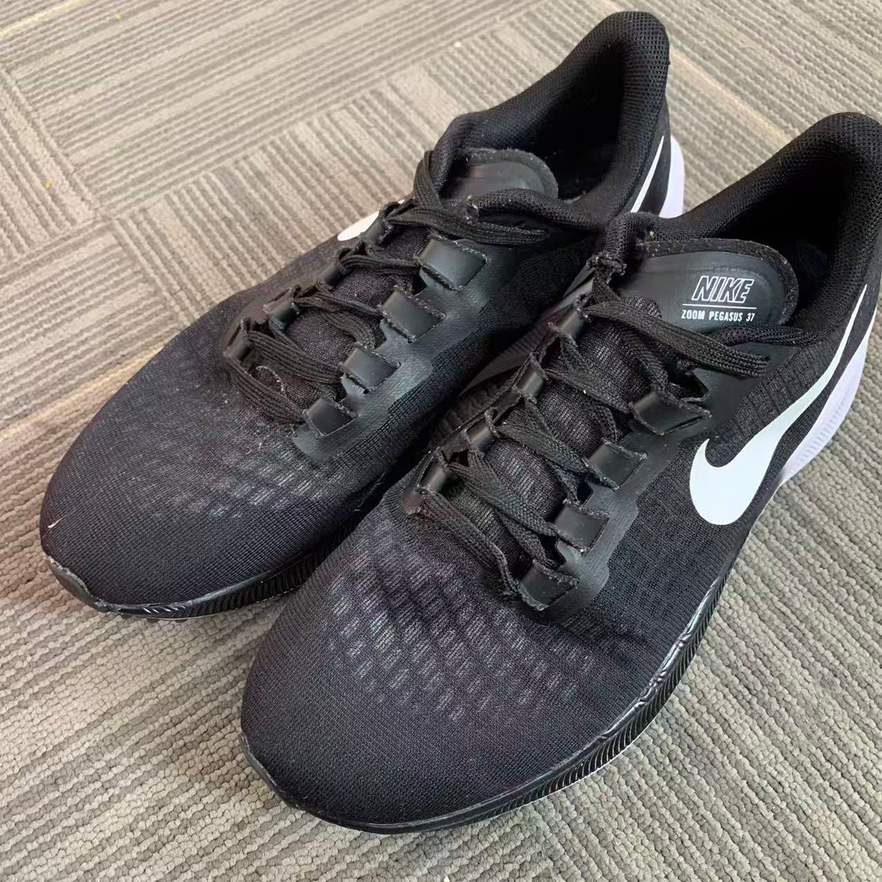 (瑕疵慎拍) Nike/耐克 Pegasus 37男款低帮跑步鞋BQ9646-002-41