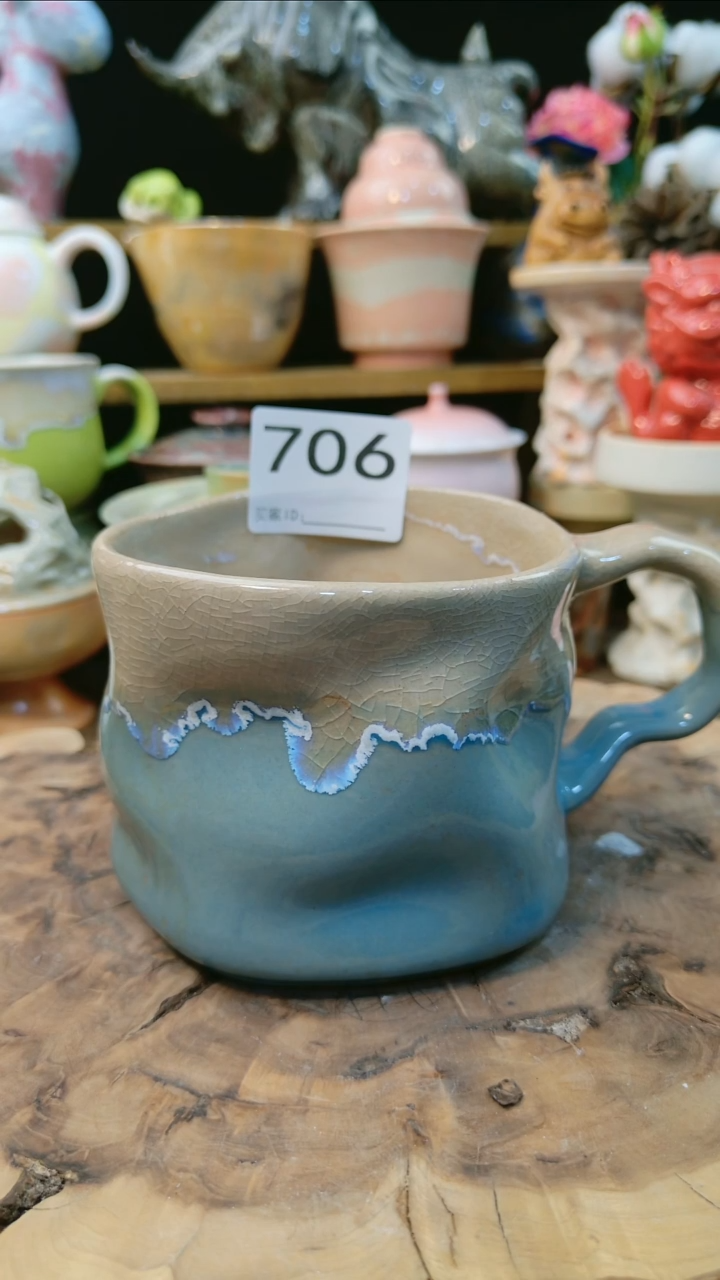 高温颜色釉窑变系列 微瑕