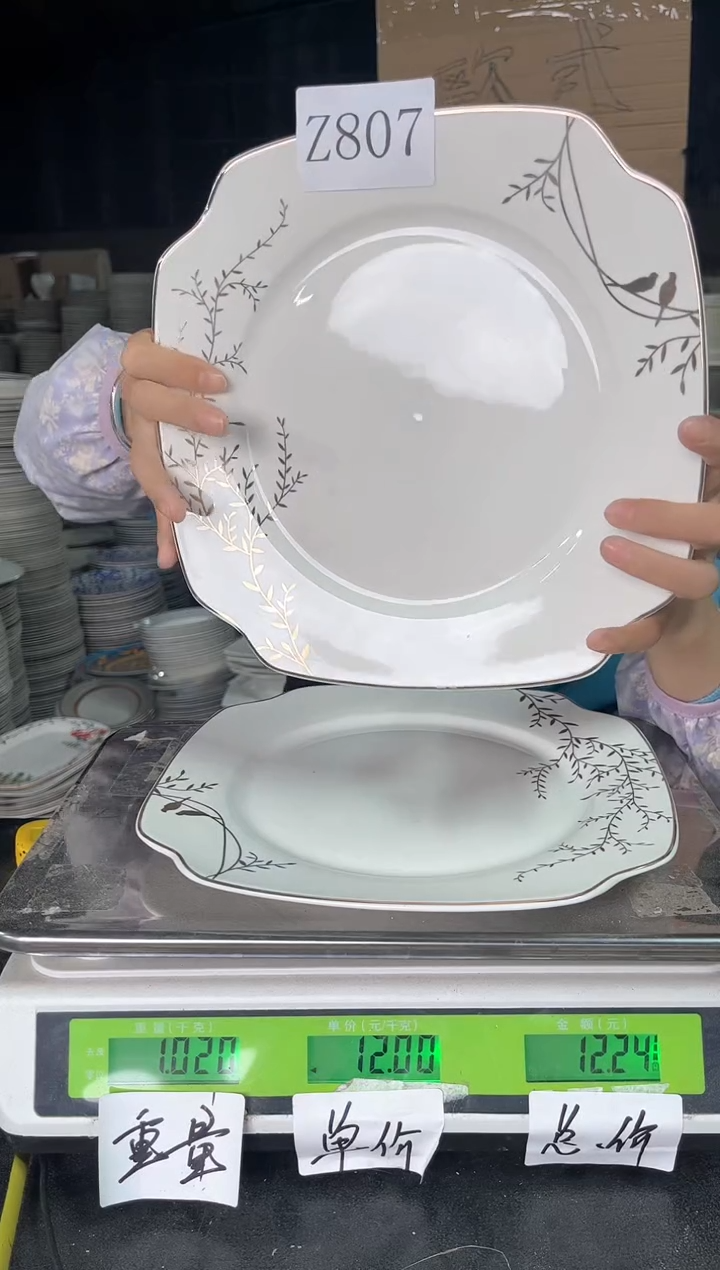 【闪购商品】搪瓷Z807  10.5寸  2个