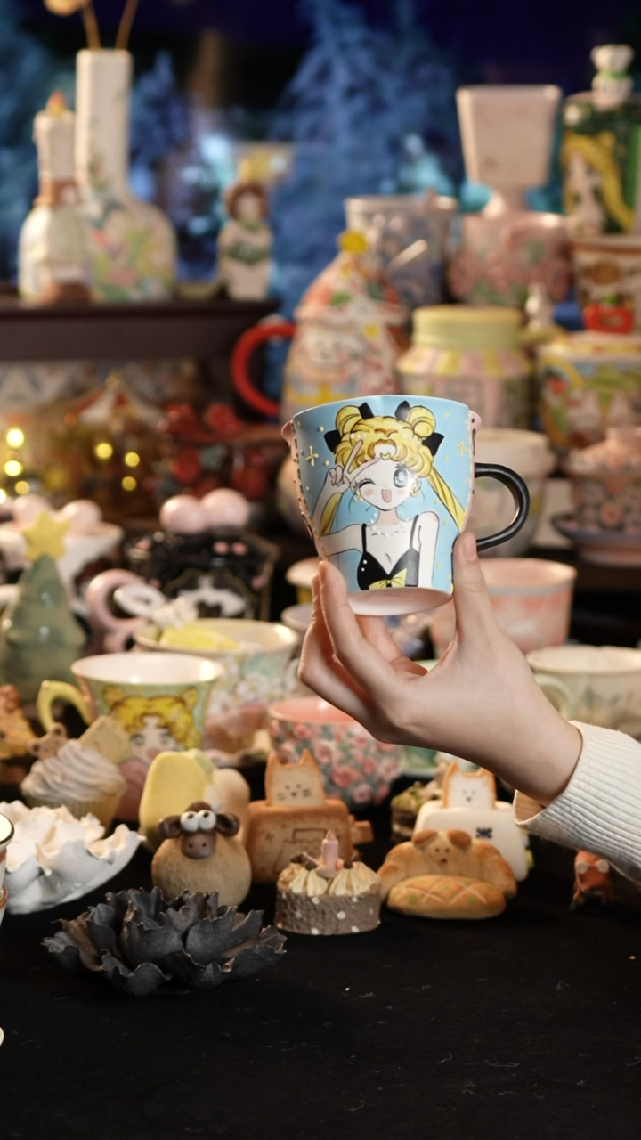 其他陶景德镇釉下彩手绘设计师款陶瓷