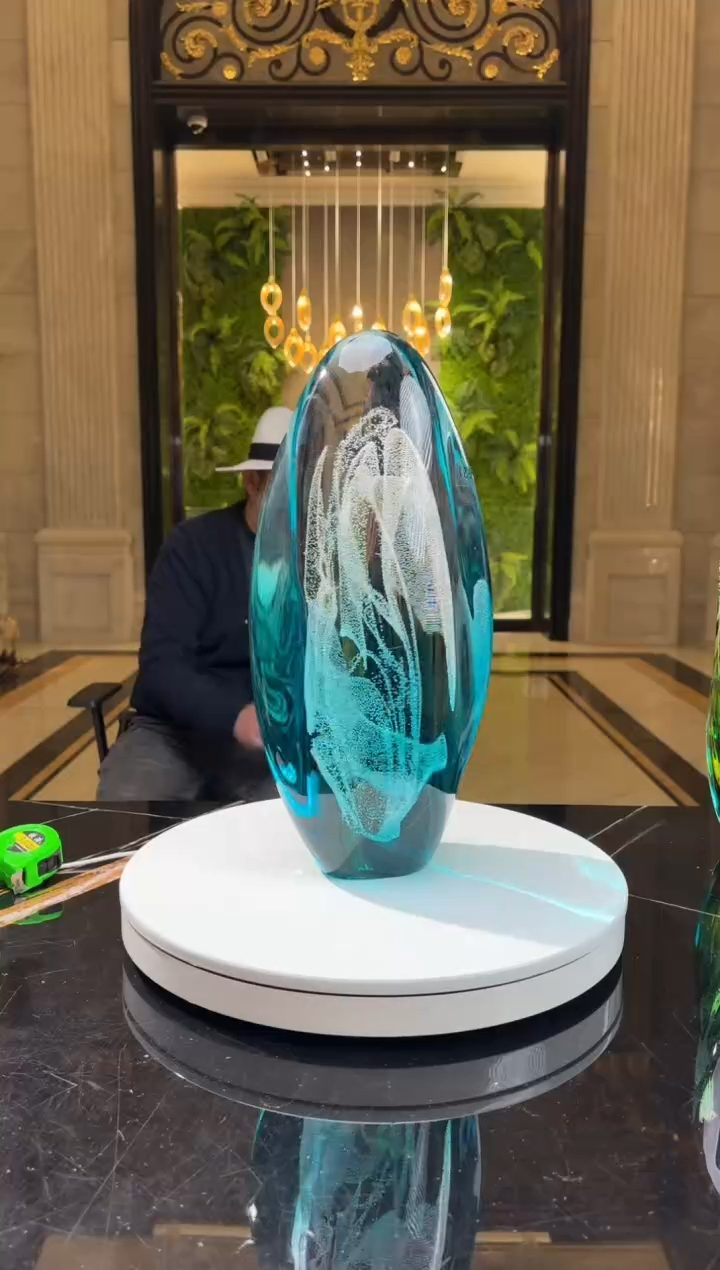 【闪购商品】摆件月虹琉璃艺术摆件D21