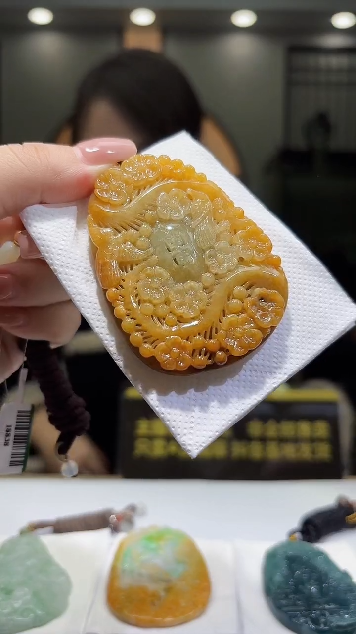 未镶嵌定制翡翠39/1218/C/凤凰