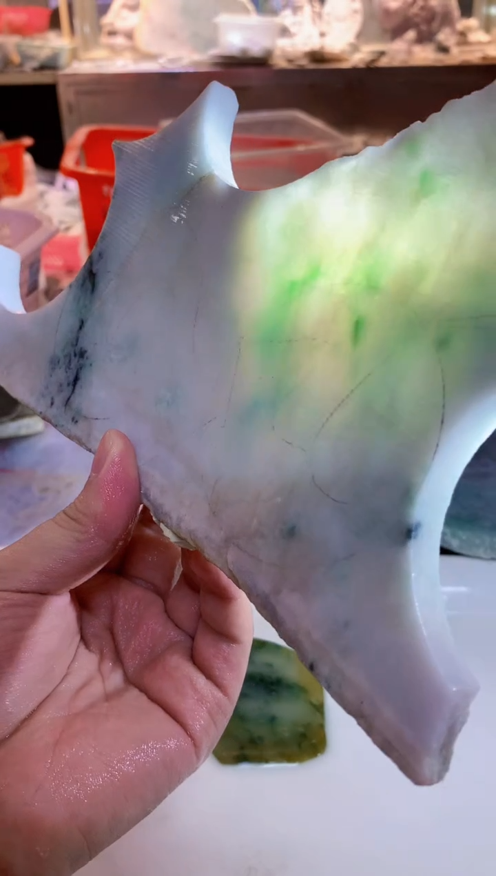 翡翠未镶嵌颈饰0朱0翡翠珠宝612