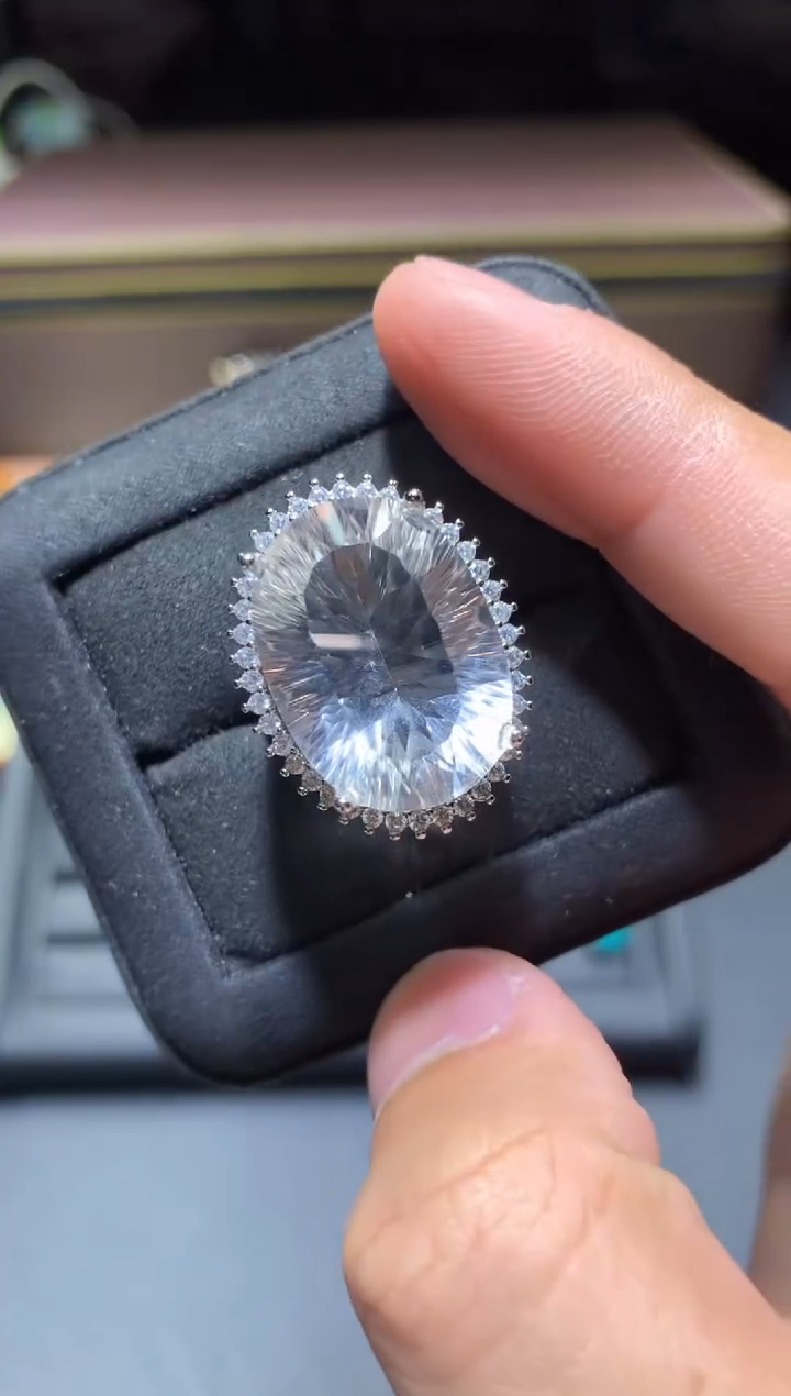 【闪购商品】水晶戒指未镶嵌G62【多样性发其一】