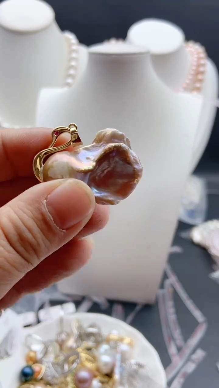 【闪购商品】淡水珍珠颈饰未镶嵌1