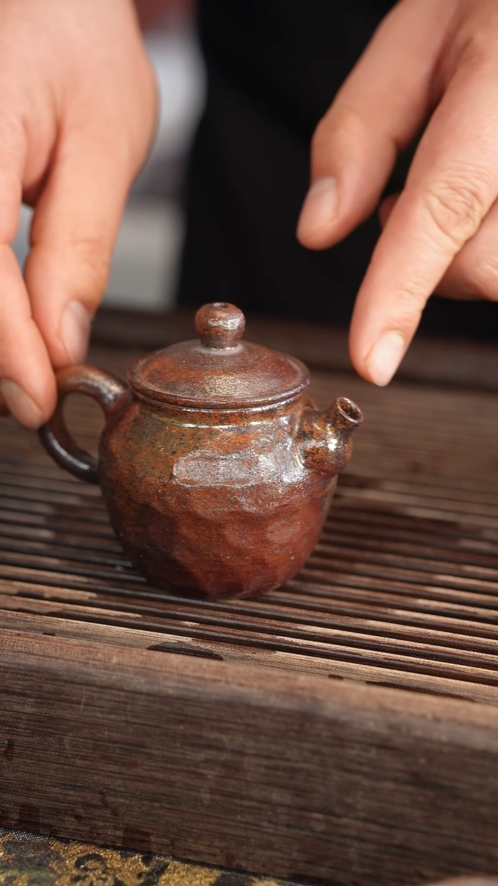 茶壶紫砂原矿手工制作