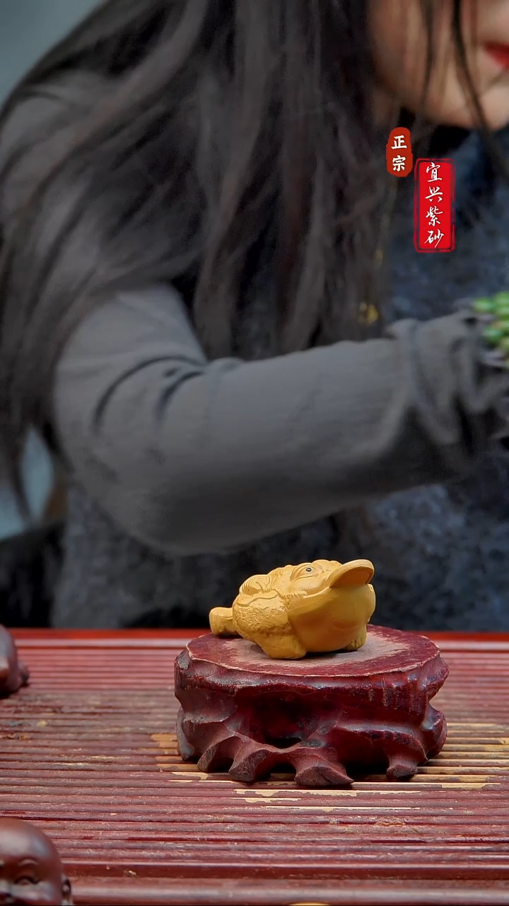 紫砂宜兴紫砂茶宠摆件