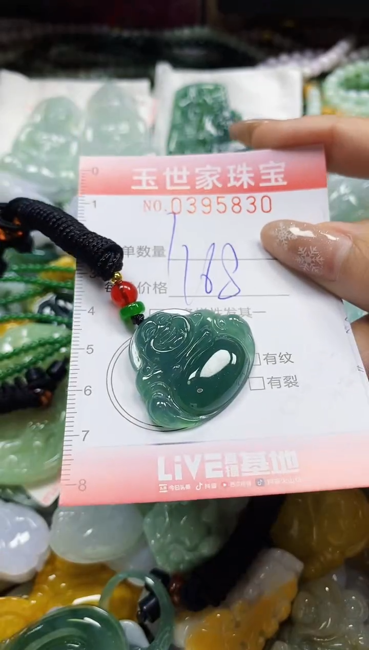 颈饰未镶嵌翡翠张***康闪购0395830