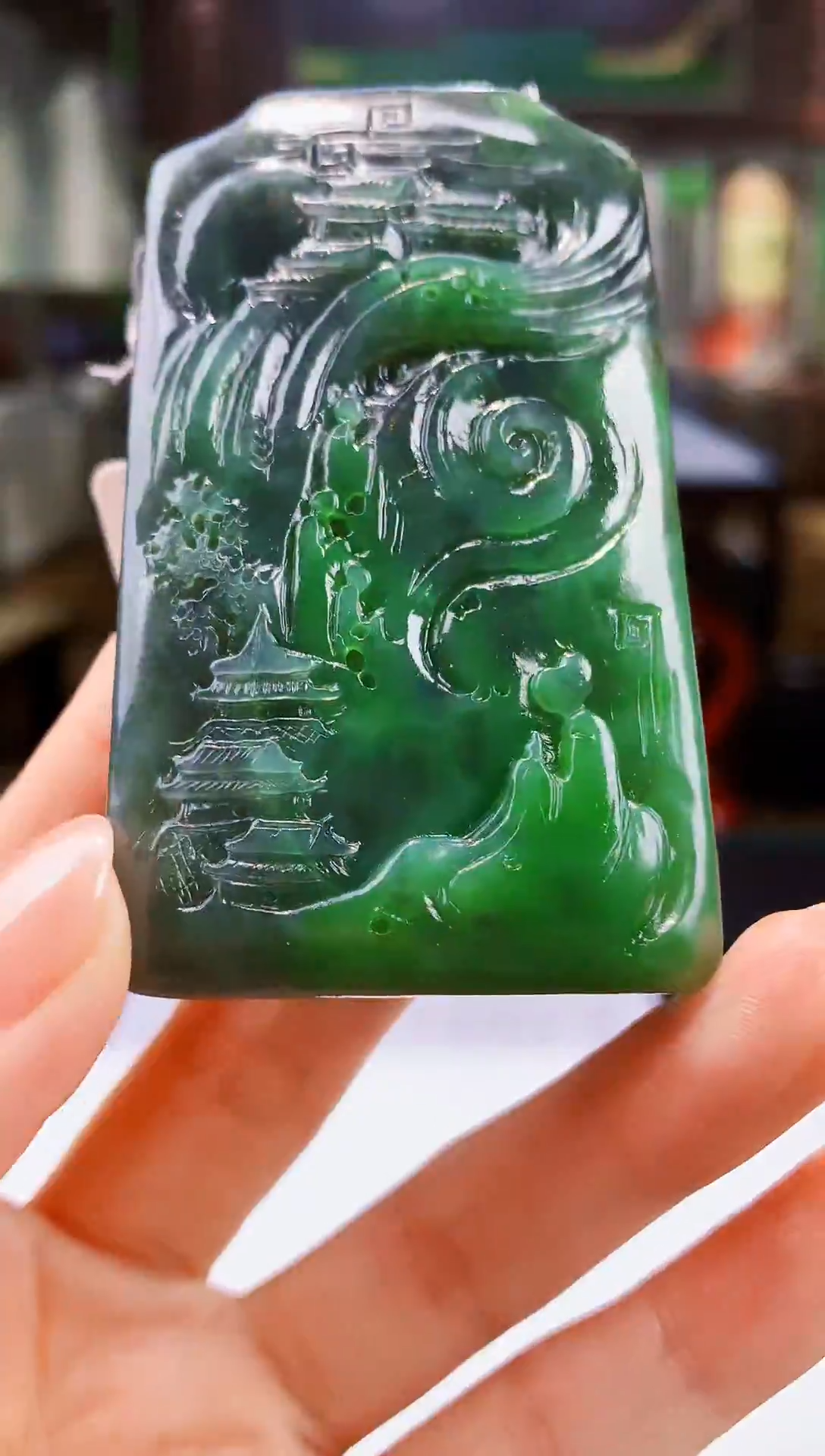 定制和田玉玉见国玉天然和田玉