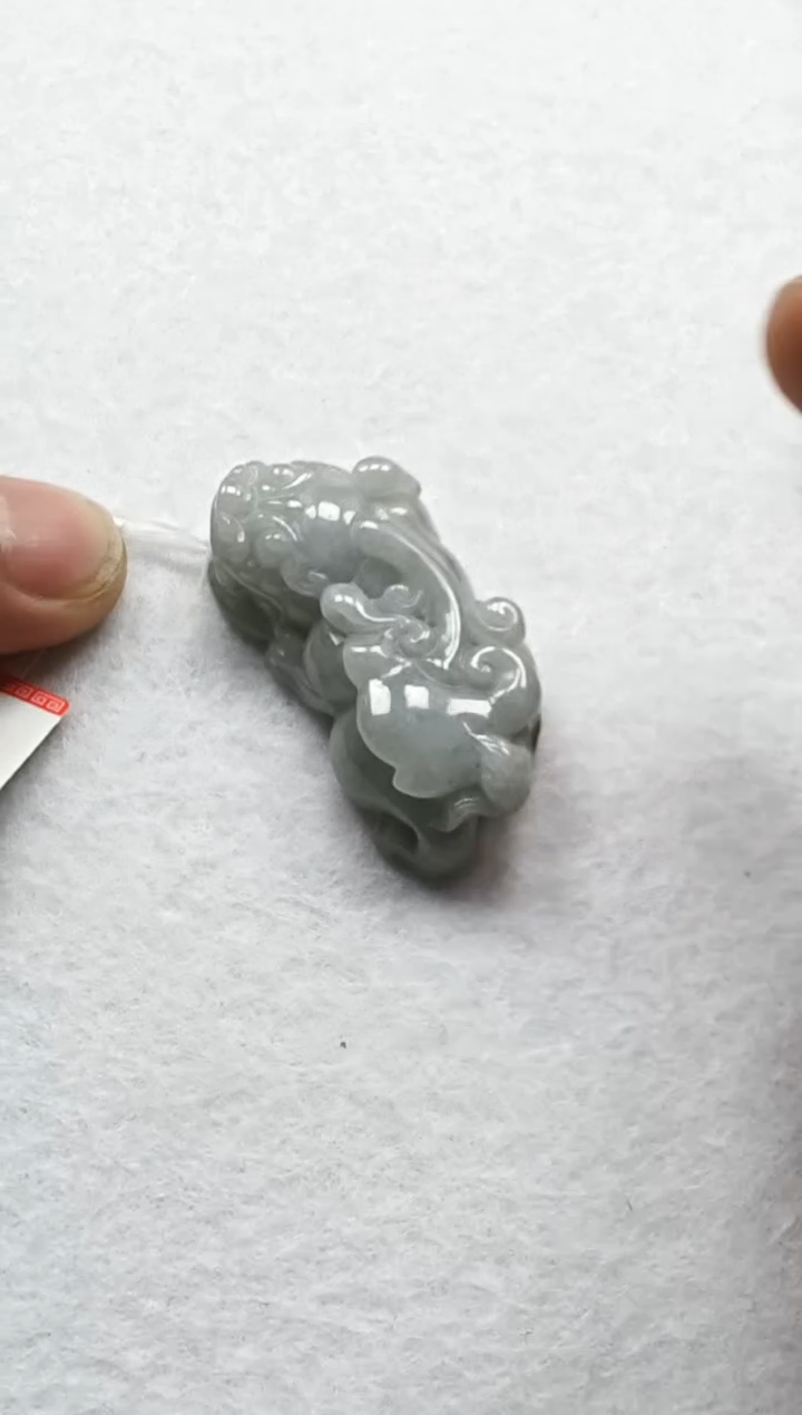 【闪购商品】翡翠颈饰未镶嵌g02893-貔貅