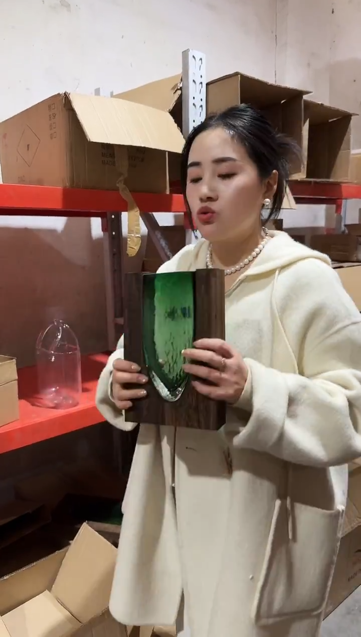 私花主义花瓶-原木风小号