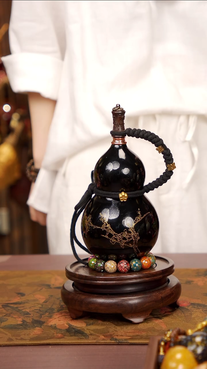 197易林高端工艺大漆酒葫芦--388