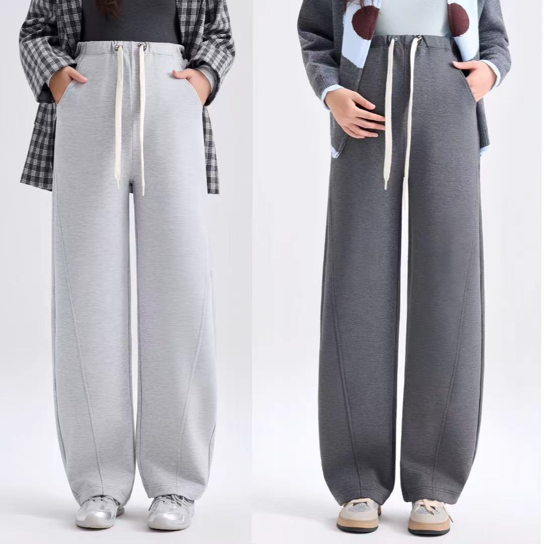 柚喜【磨绒弯刀裤】冬季新款/保暖好物宽松百搭修饰腿型高弹孕妇裤