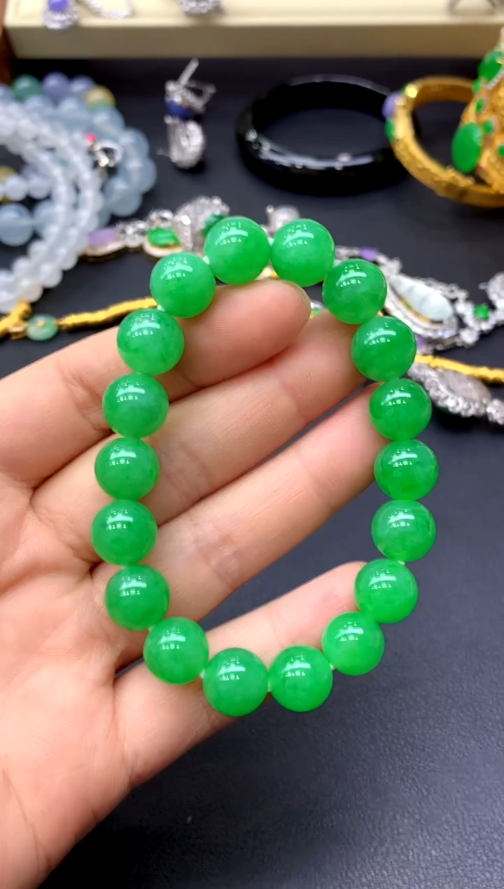 未镶嵌手链翡翠567-中国好珍宝