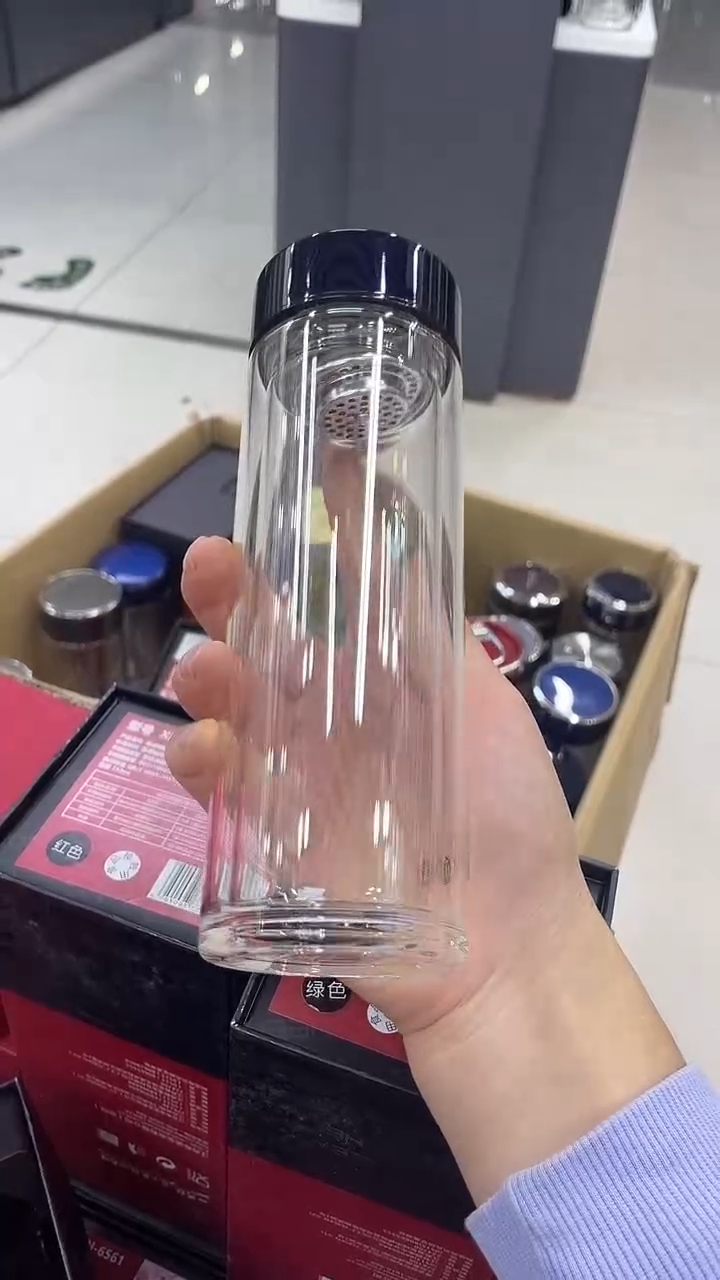 小熊双层7107-320ml紫罗兰