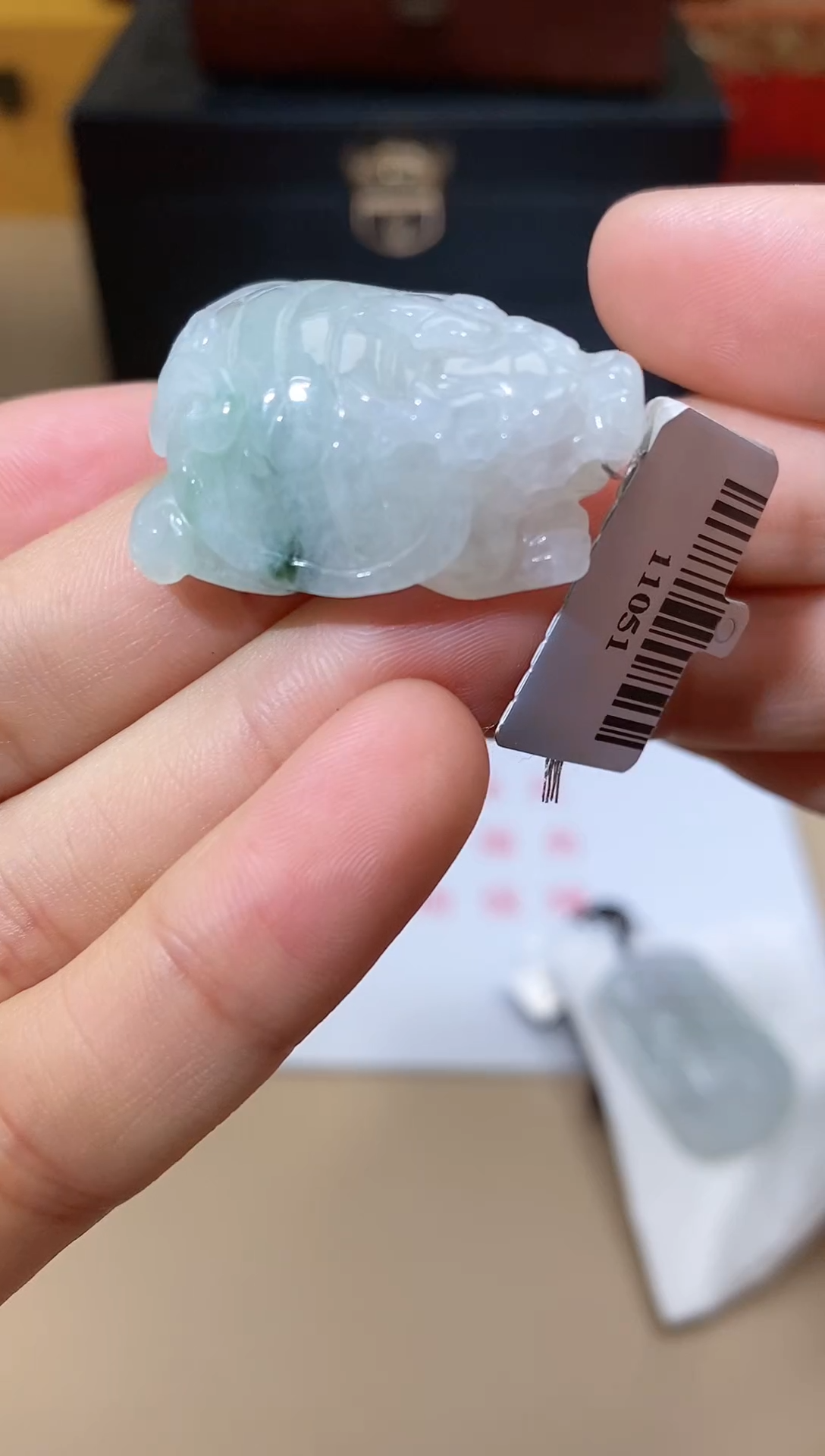 【闪购商品】翡翠颈饰未镶嵌天然A货翡翠