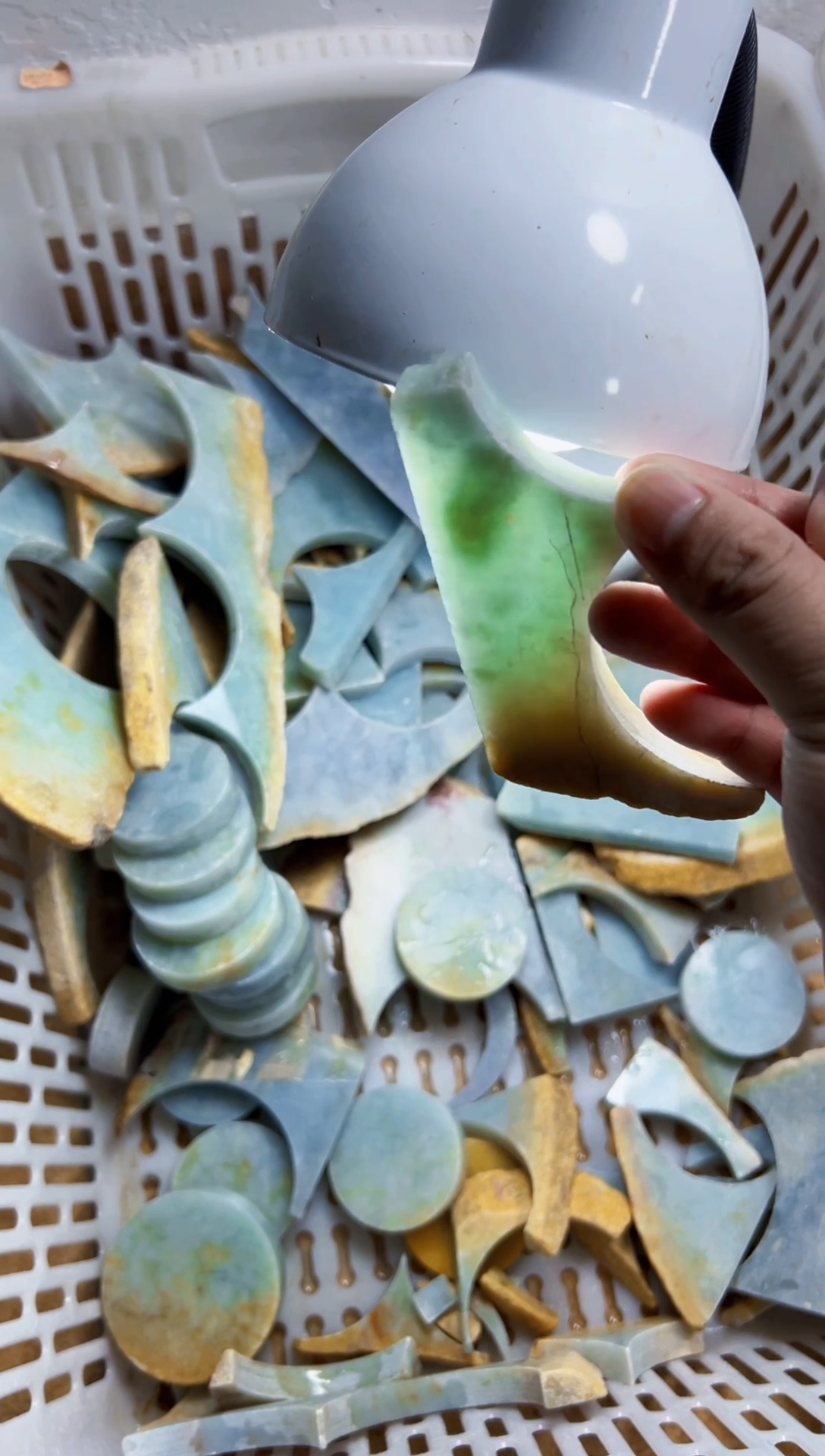 颈饰未镶嵌翡翠刘*米纯天然缅甸A货翡翠