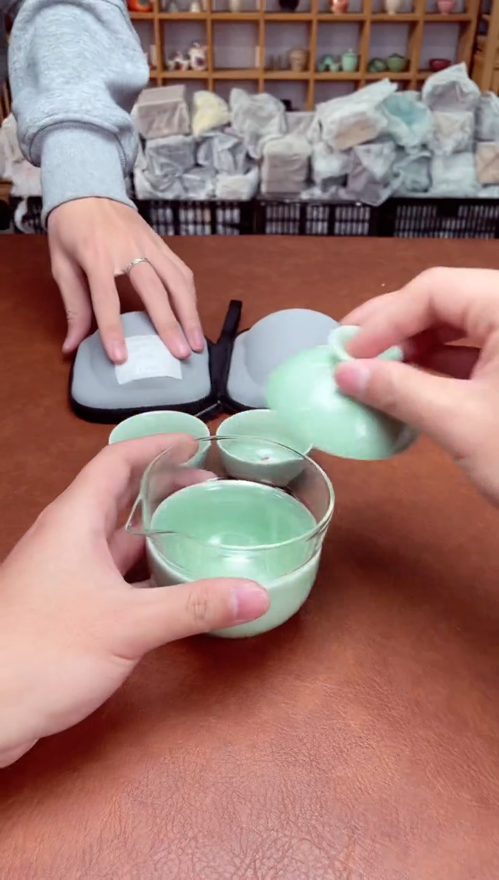 【闪购商品】摆件高端瓷器易仟杯茶器