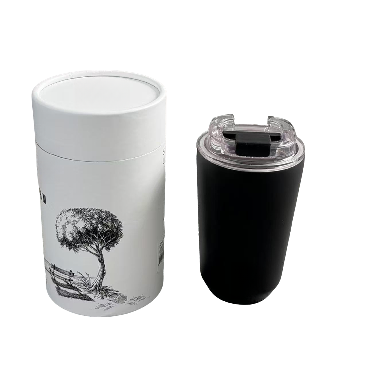 【粉丝福利】创意图案随手不锈钢咖啡杯-多功能旅行小型便携式家用