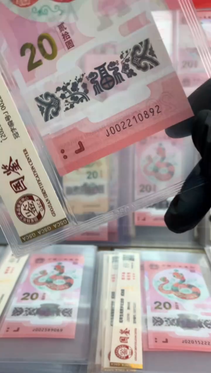 【闪购商品】塑料蛇钞 真钞【单张】0892