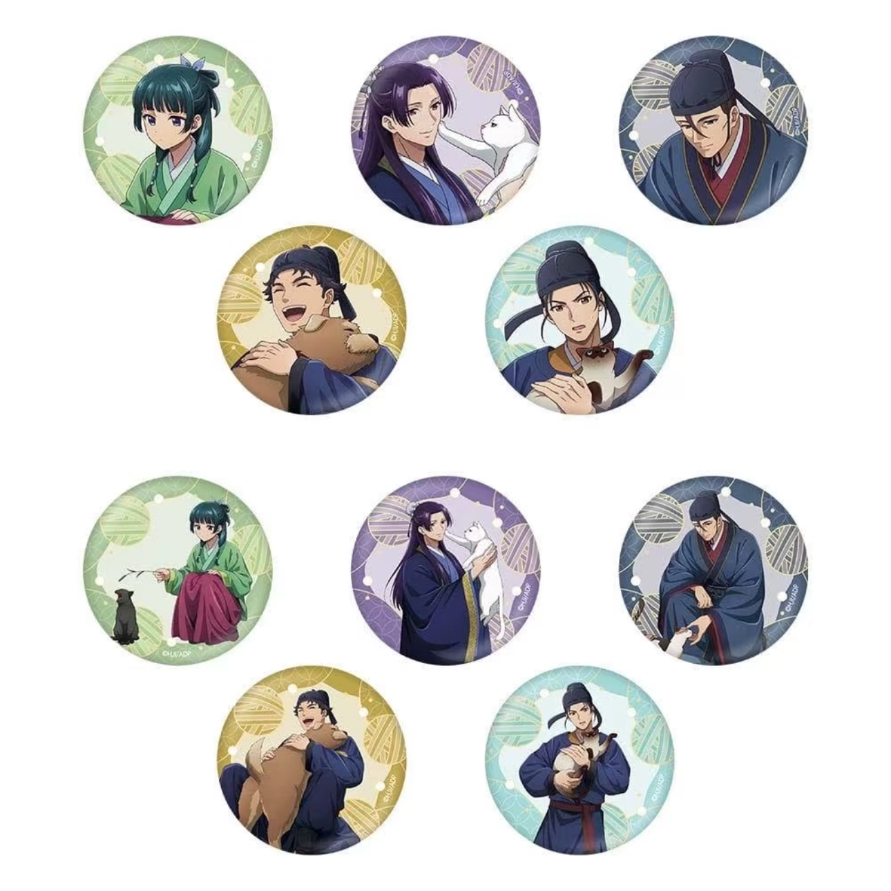 【药屋少女的呢喃AJ展限定】 正版日谷 TOHO场贩限定吧唧