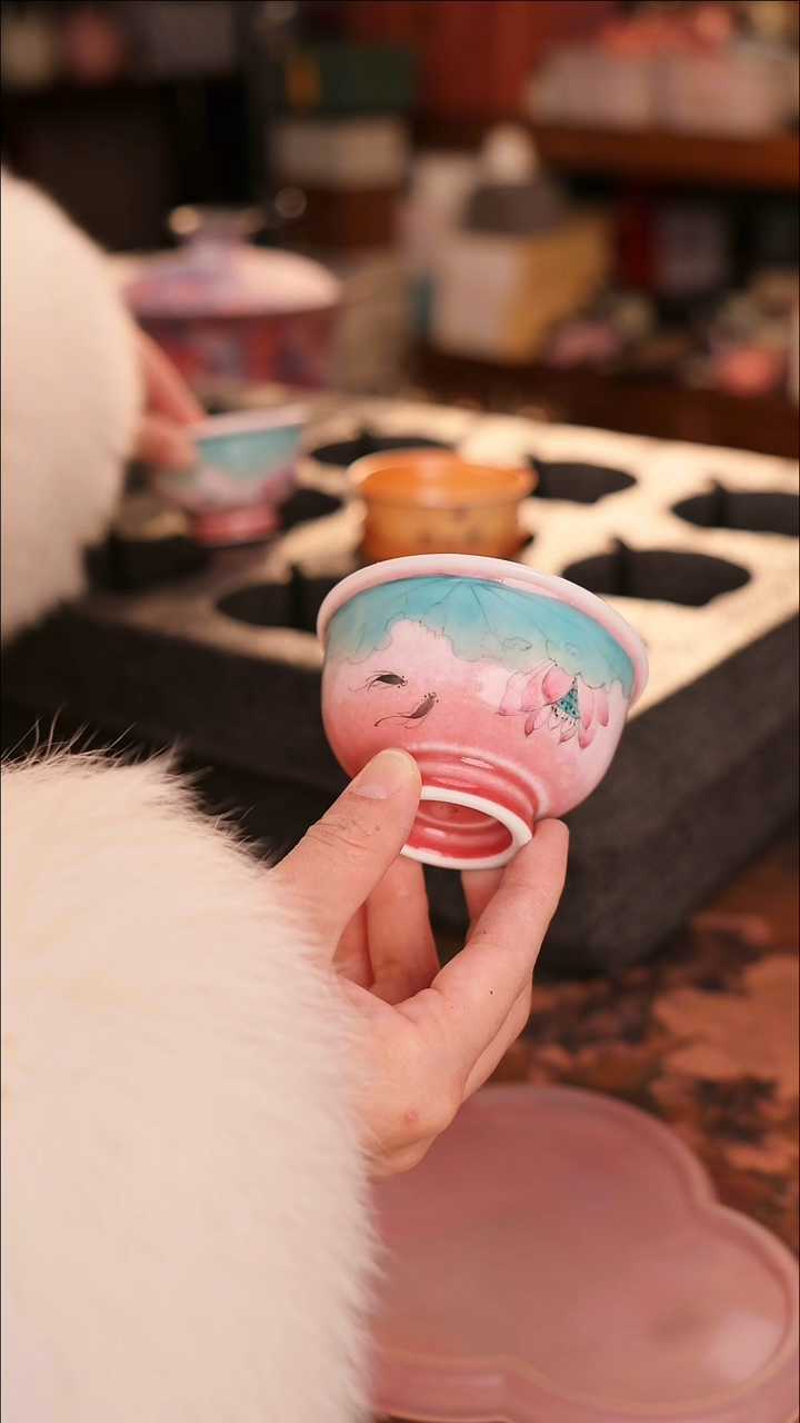 【闪购商品】陶瓷茶具（无礼盒无茶盘）@@97