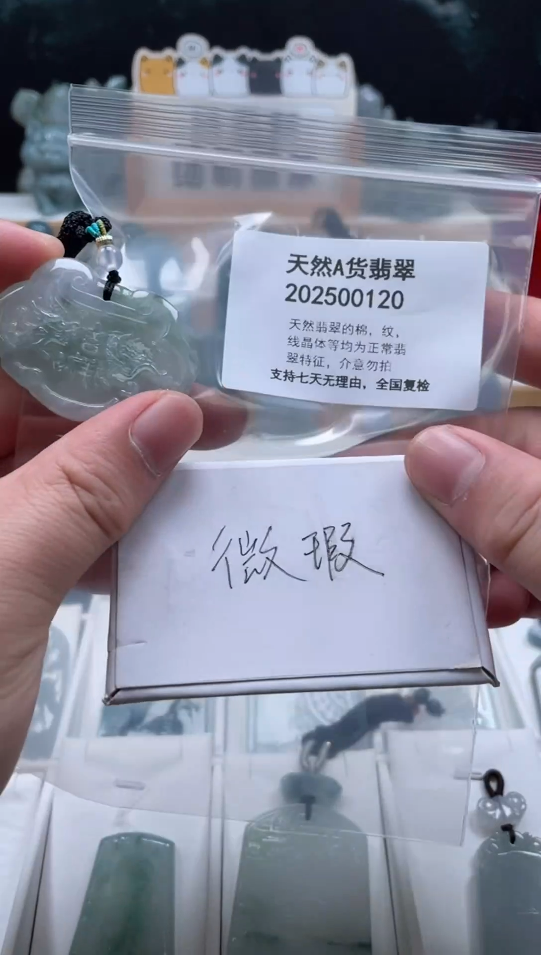 颈饰未镶嵌翡翠翠峰翡翠202512110011