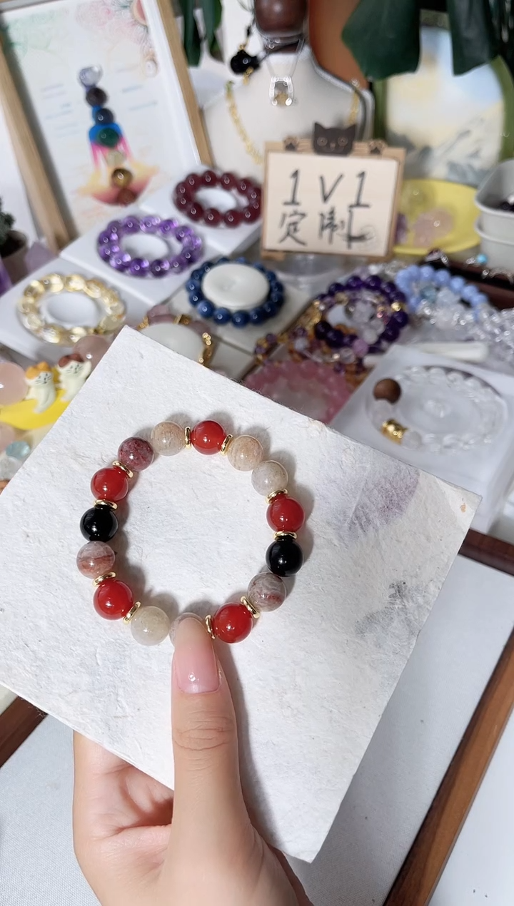 非金属木质好运千层红多宝12+尺寸